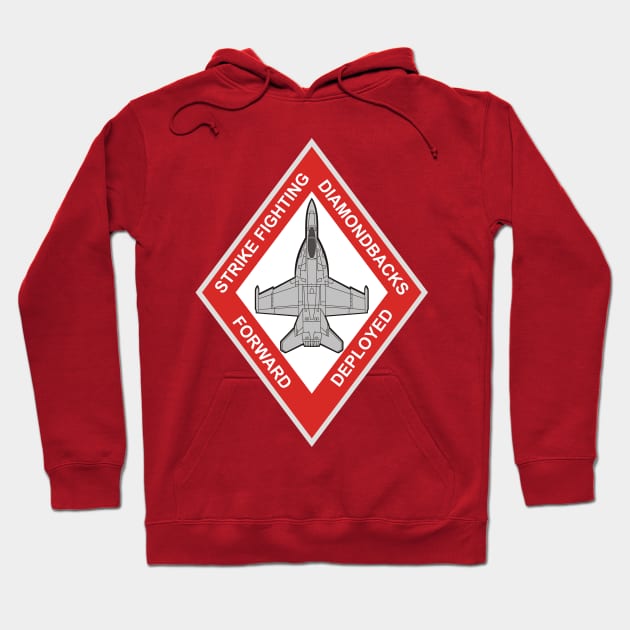 VFA-102 Diamondbacks - F/A-18 Hoodie by MBK